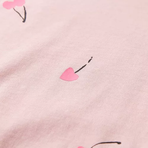 Világos rózsaszín gyerekpóló 116