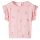 Világos rózsaszín gyerekpóló 140