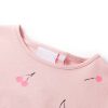 Világos rózsaszín gyerekpóló 140