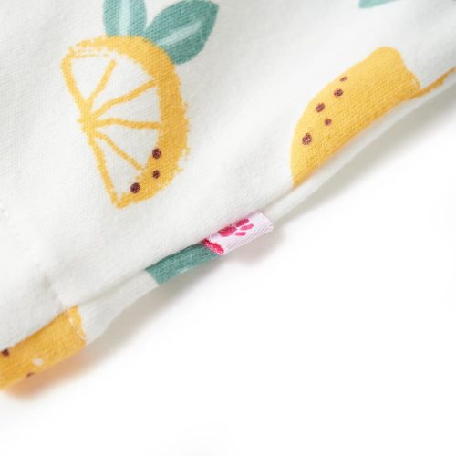 Ekrü színű gyerekrövidnadrág 116