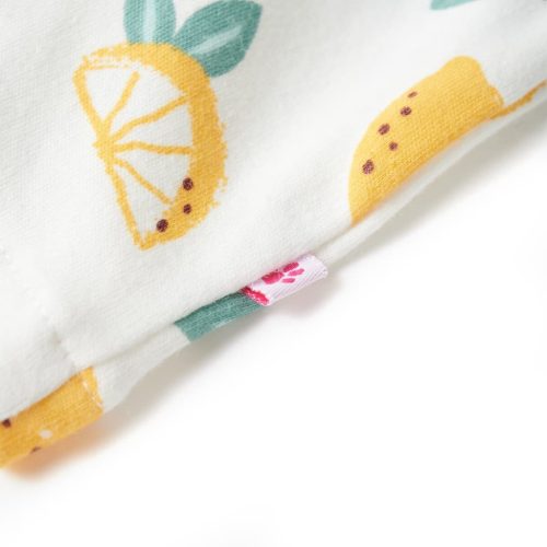 Ekrü színű gyerekrövidnadrág 128