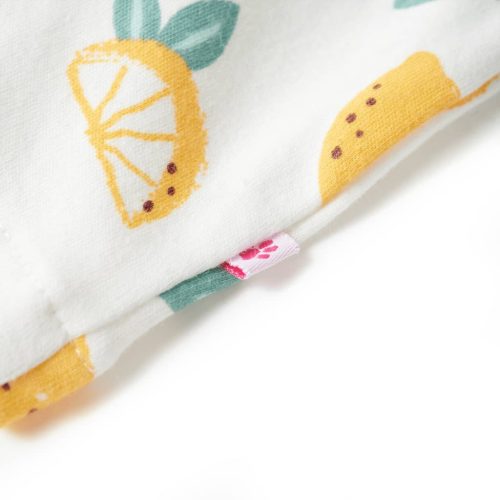 Ekrü színű gyerekrövidnadrág 140