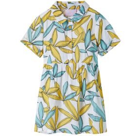 Ekrü színű gyerekruha 116