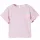 Lila fodros ujjú gyerekpóló 104