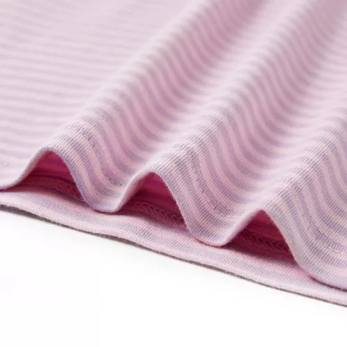 Lila fodros ujjú gyerekpóló 104