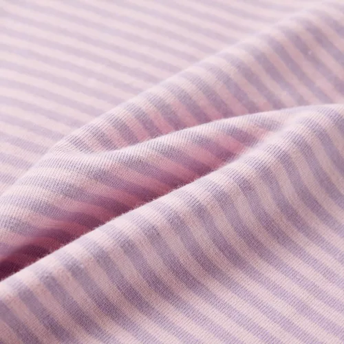 Lila fodros ujjú gyerekpóló 116