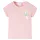 Világos rózsaszín gyerekpóló 140