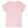 Világos rózsaszín gyerekpóló 140