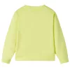 Sárga gyerekpulóver 116