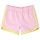 Élénk rózsaszín gyerekrövidnadrág díszítéssel 116