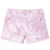 Rózsaszín gyerekrövidnadrág 116