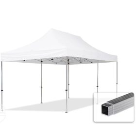   TP 3x3m összecsukható alumínium pavilon, oldalfal nélkül - fehér