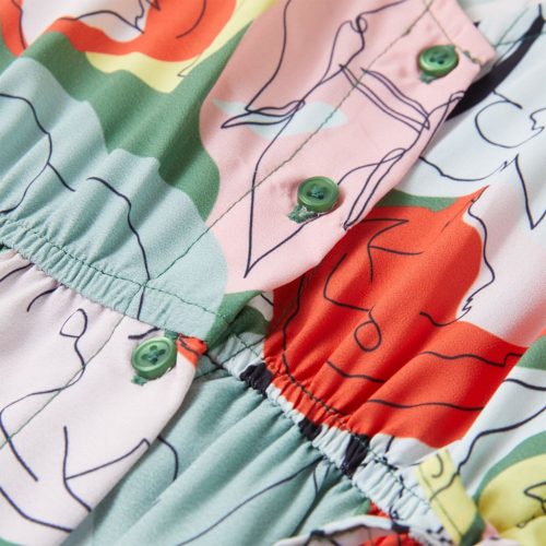 Zöld gyerekruha 140