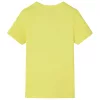 Sárga rövid ujjú gyerekpóló 92