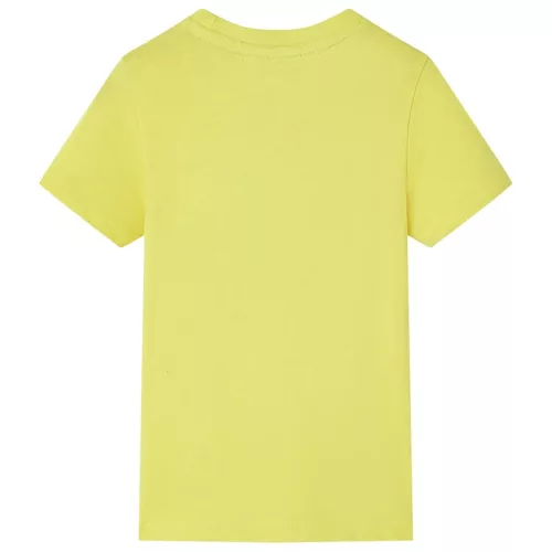 Sárga rövid ujjú gyerekpóló 92