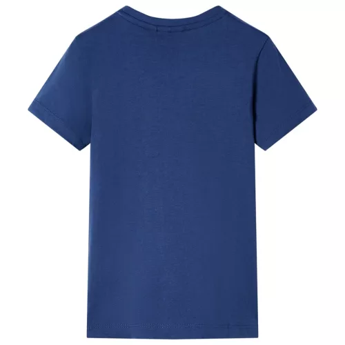 Sötétkék gyerekpóló 92