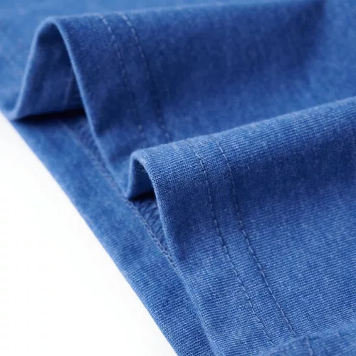 Kék melange gyerek felső 116