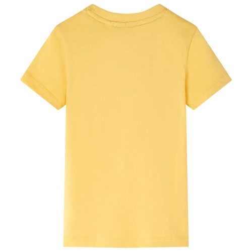 Világos okker gyerekpóló 92