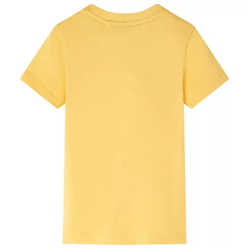Világos okker gyerekpóló 104