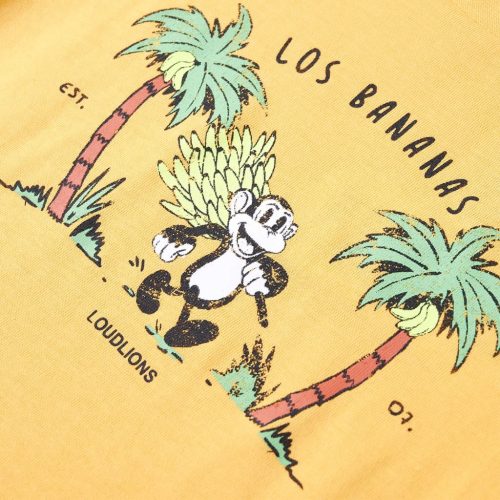 Világos okker gyerekpóló 128