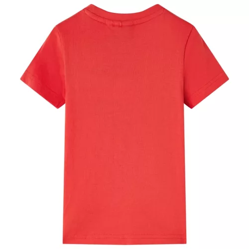 Piros gyerekpóló 140