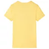 Világos okker gyerekpóló 128