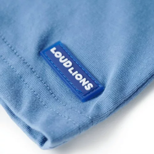 Középkék gyerekpóló 128