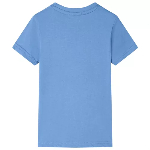 Középkék gyerekpóló 140