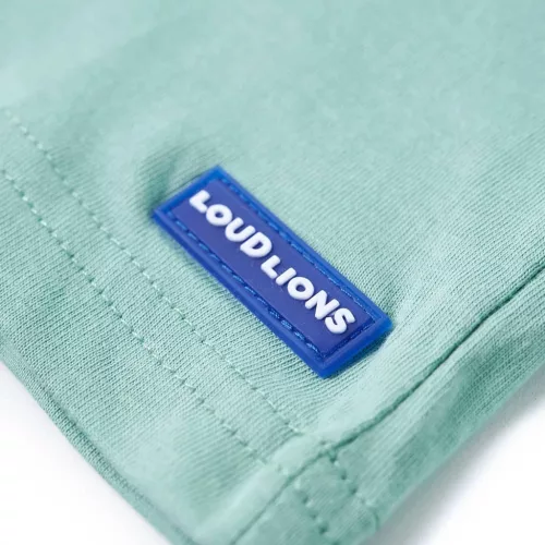 Világos keki gyerekpóló 128