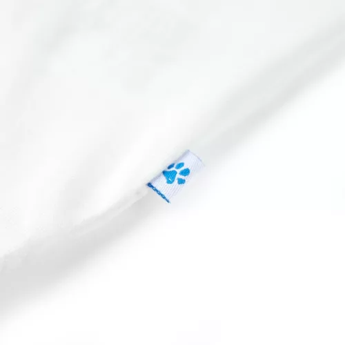 Ekrü színű rövid ujjú gyerekpóló 116