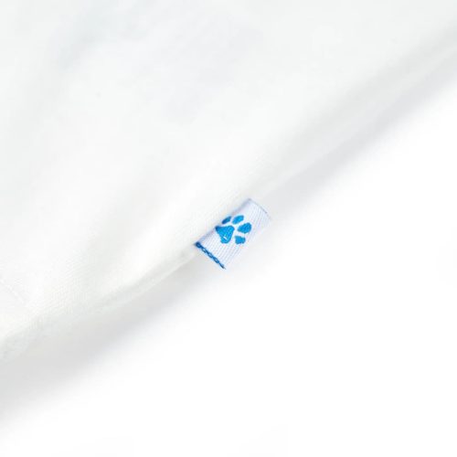 Ekrü színű rövid ujjú gyerekpóló 140