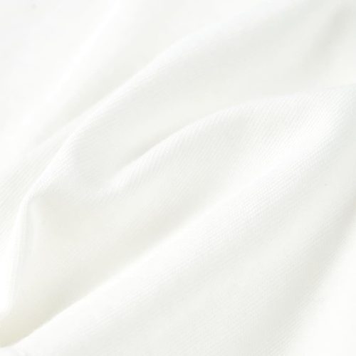 Ekrü színű rövid ujjú gyerekpóló 140