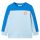 Élénk kék és világoskék gyerekpulóver 104
