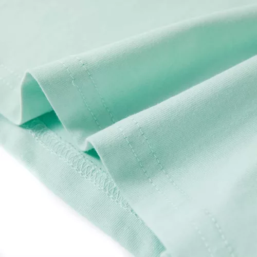 Világosmenta színű gyerekpóló 140