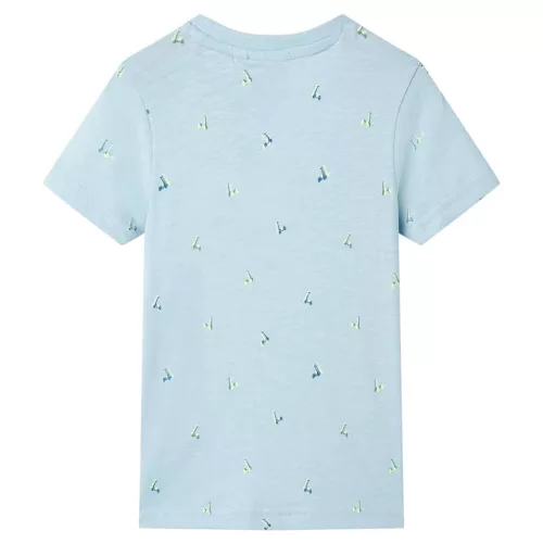 Világoskék gyerekpóló 116