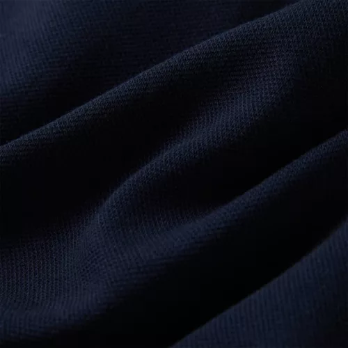 Tengerészkék gyerekpulóver cipzárral 92