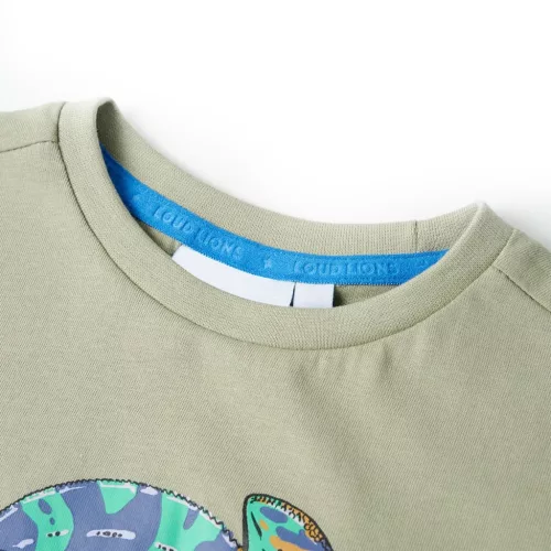 Világos keki rövid ujjú gyerekpóló 104