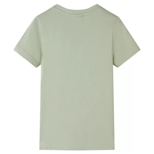 Világos keki rövid ujjú gyerekpóló 116