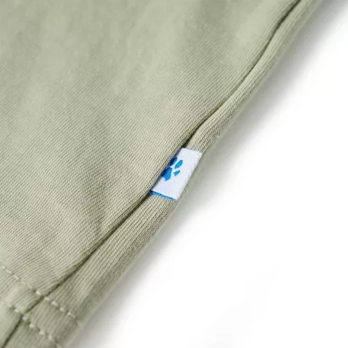 Világos keki rövid ujjú gyerekpóló 116