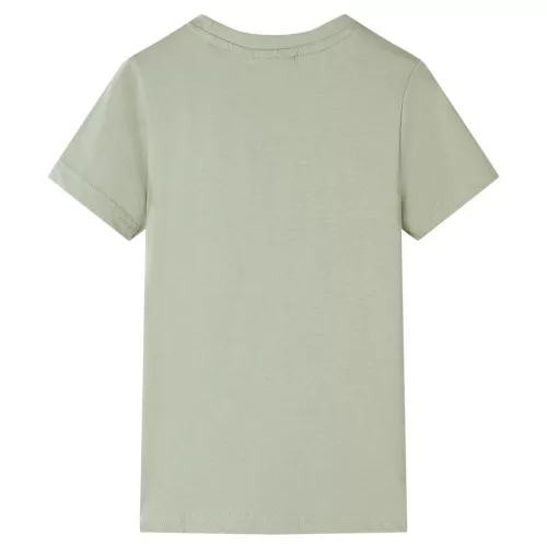 Világos keki rövid ujjú gyerekpóló 128