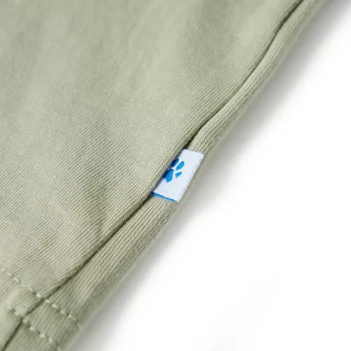 Világos keki rövid ujjú gyerekpóló 128