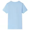 Világoskék rövid ujjú gyerekpóló 104