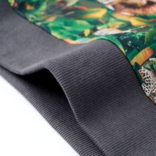 Benzin színű gyerekpulóver 104