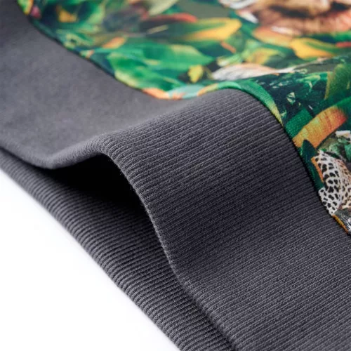 Benzin színű gyerekpulóver 116