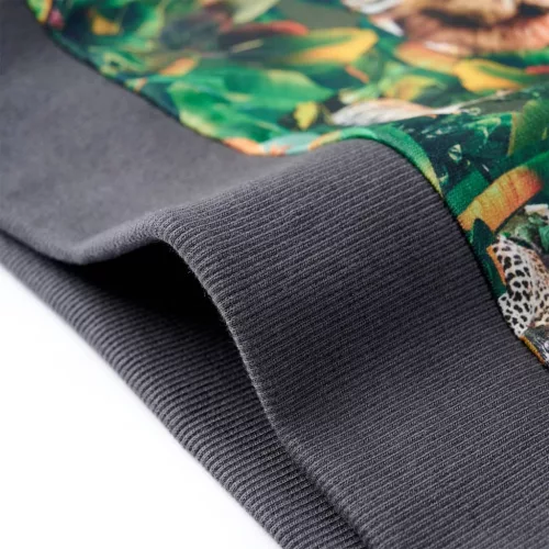 Benzin színű gyerekpulóver 128