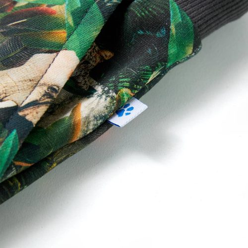 Benzin színű gyerekrövidnadrág húzózsinórral 140