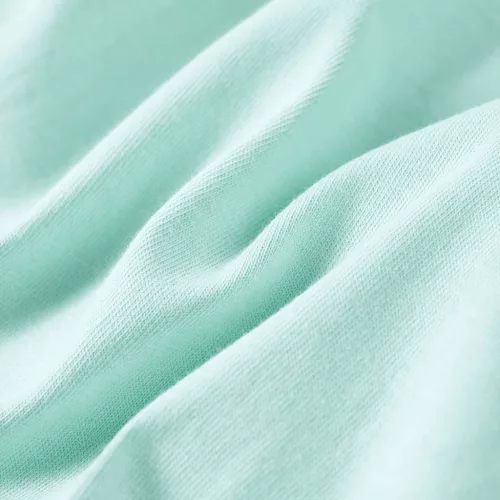 Világosmenta színű gyerekpóló 128