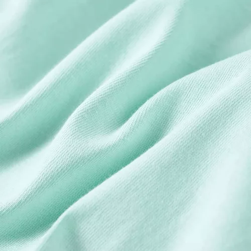 Világosmenta színű gyerekpóló 140