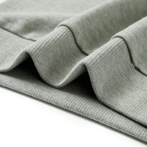 Világos keki melange gyerekpulóver 104