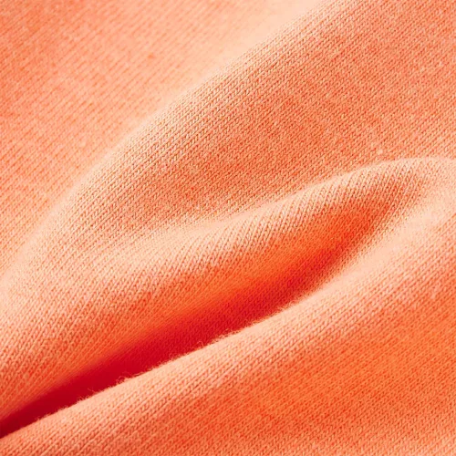 Neon narancssárga gyerekrövidnadrág húzózsinórral 140